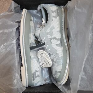 G/FORE Gray and White Camouflage Golf Shoe